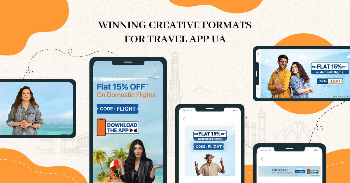 Type of Travel App Ad Creatives